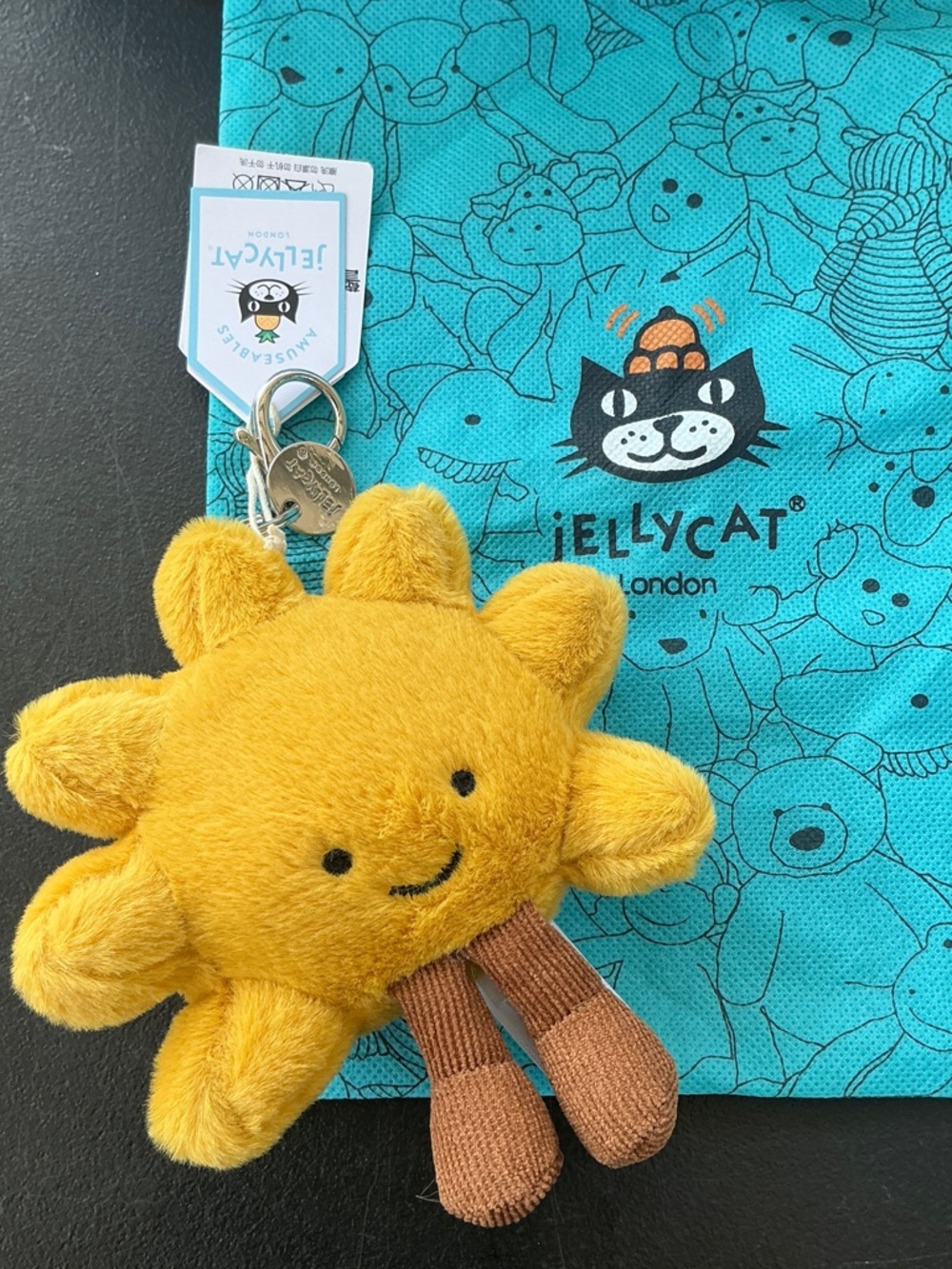 Jellycat Amusable Sun Bag Charm